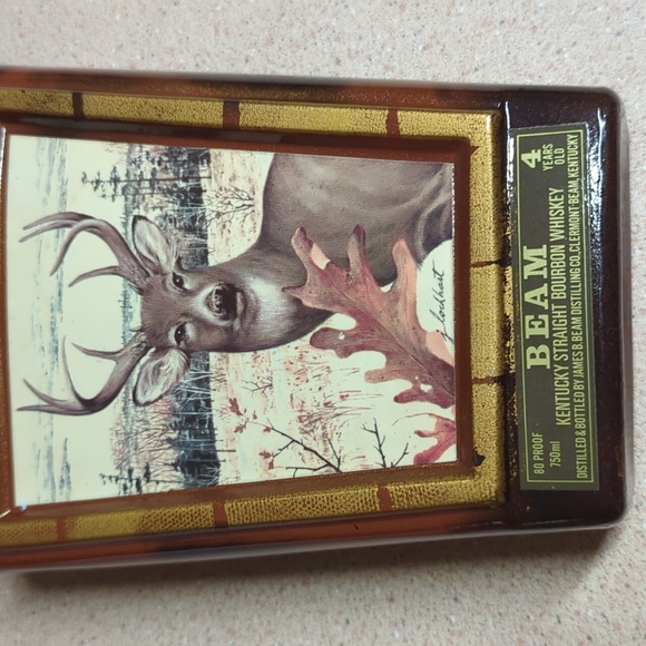 Vintage 70s Jim Beam Wildlife Collection Whiskey Bottle - Picture 8 of 10